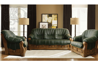 Коллекция мягкой мебели Даллас, диван 3-х местный и кресла