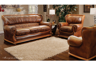Коллекция мягкой мебели Оксфорд, диван 3х-местный и кресла
